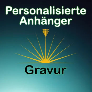 Lasergravur - Personalisierte Anhänger