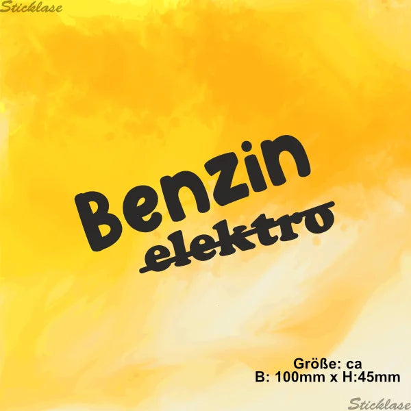 Aufkleber - Elektro? Nein Danke