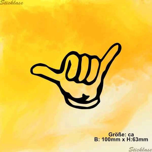 Aufkleber - Hang Loose