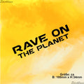 Aufkleber - Rave on the Planet