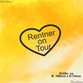 Aufkleber - Rentner on Tour