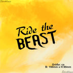 Aufkleber - Ride the BEAST