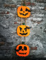 Preview: Halloween Kürbis-Deko Anhänger