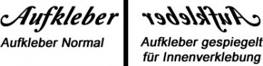 Abi Aufkleber Route 66 Style - 2025