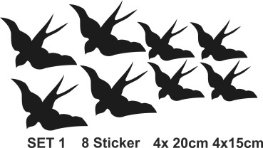 Set 1 Vogel Schutz