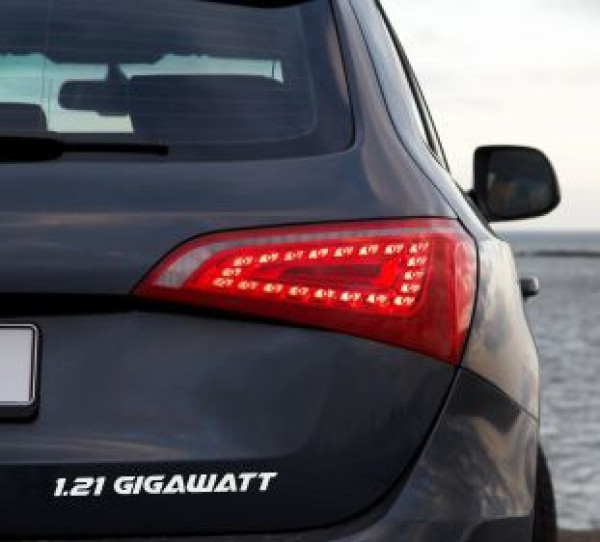 1.21 Gigawatt Schriftzug Aufkleber