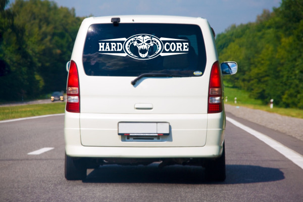Hardcore Aufkleber MOH Logo